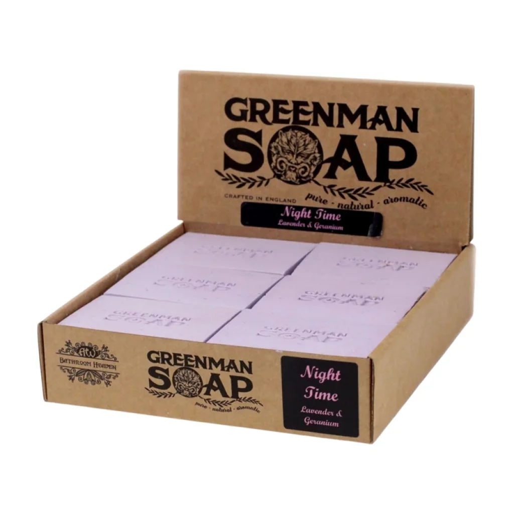 Přírodní mýdlo Greenman LEVANDULE & GERÁNIUM 100 g