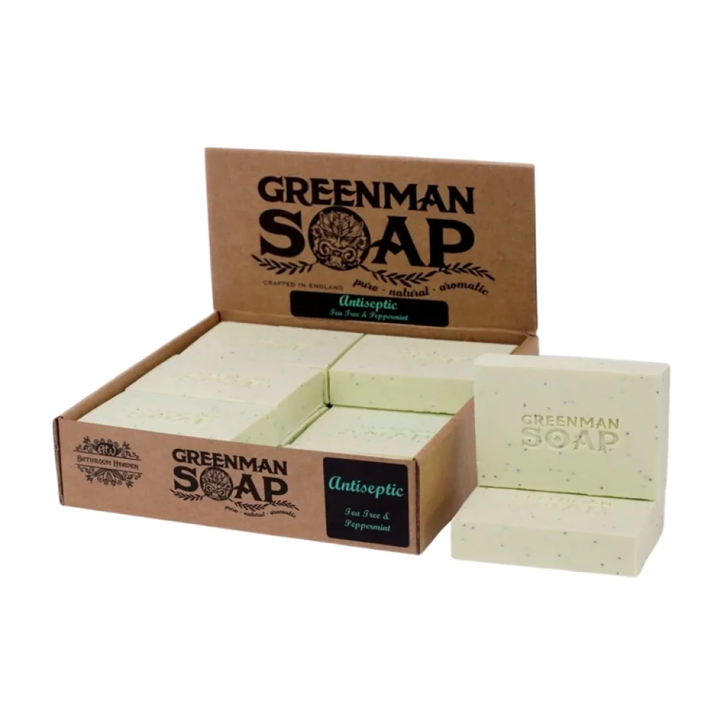 Přírodní mýdlo Greenman TEA TREE & MÁTA 100 g