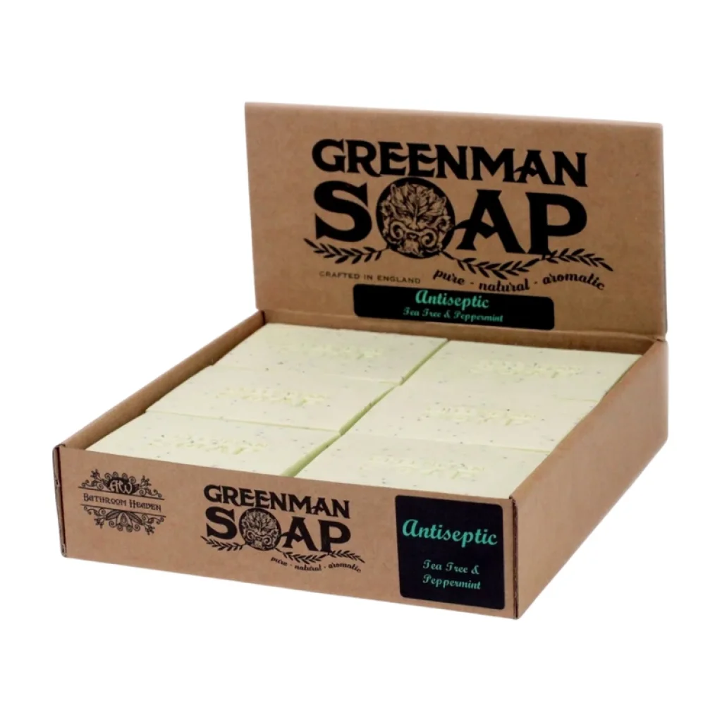 Přírodní mýdlo Greenman TEA TREE & MÁTA 100 g