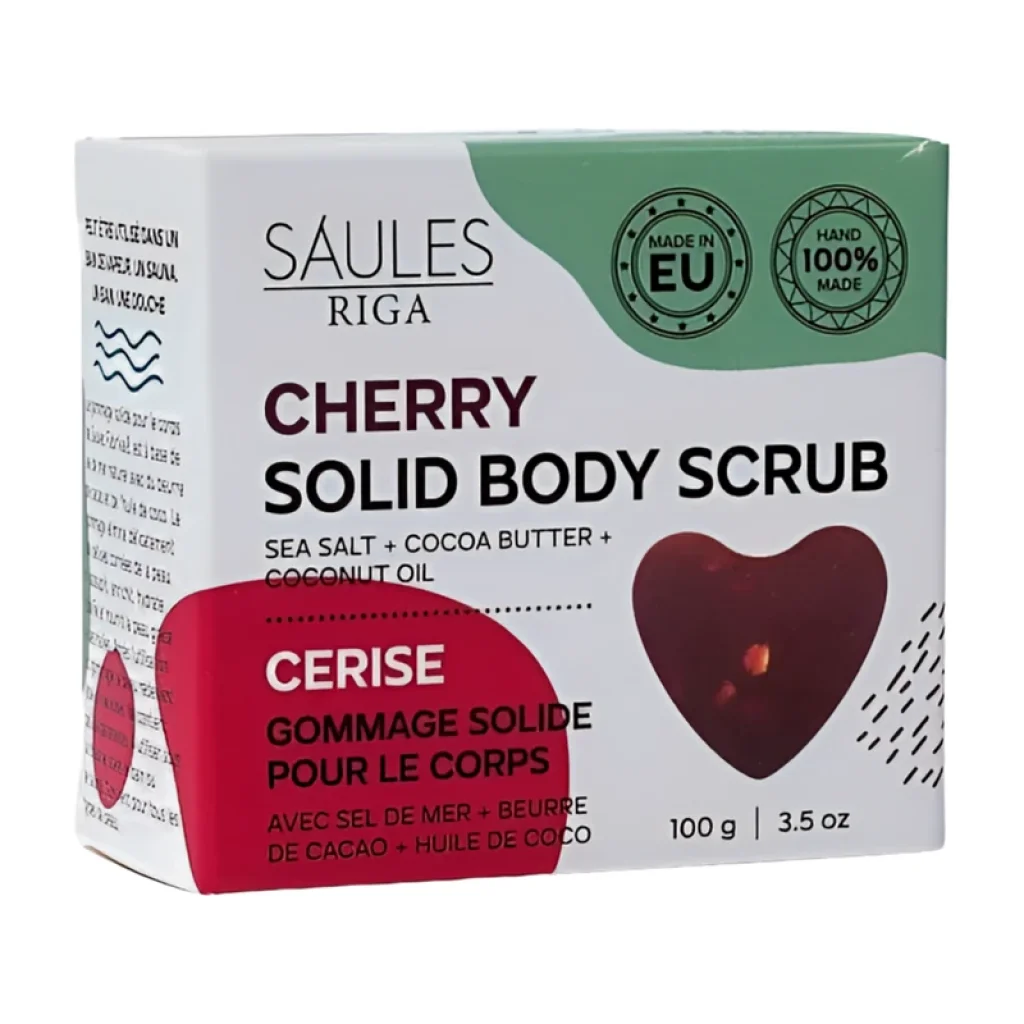 Přírodní peelingové mýdlo CHERRY 100 g