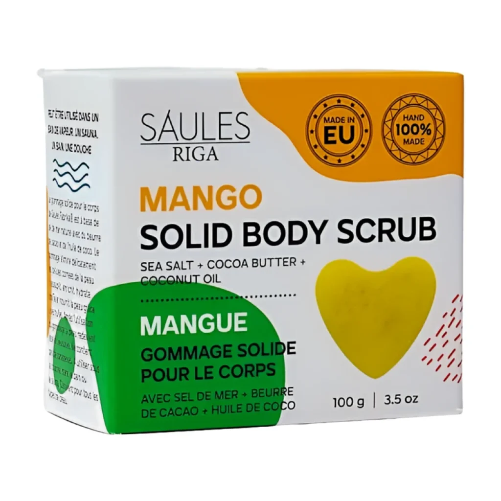 Přírodní peelingové mýdlo MANGO 100 g