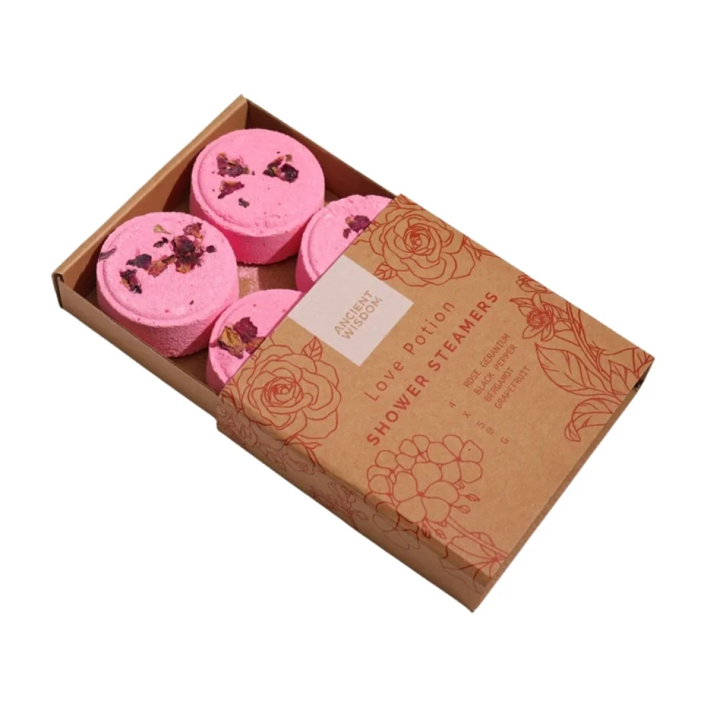Šumivé aromaterapeutické ZEN tablety LÁSKA 4 x 50 g