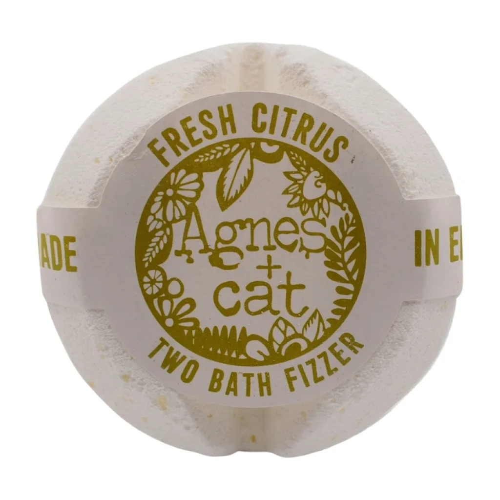Šumivka do koupele 2v1 Cat & Agnes OSVĚŽUJÍCÍ CITRUS 210 g