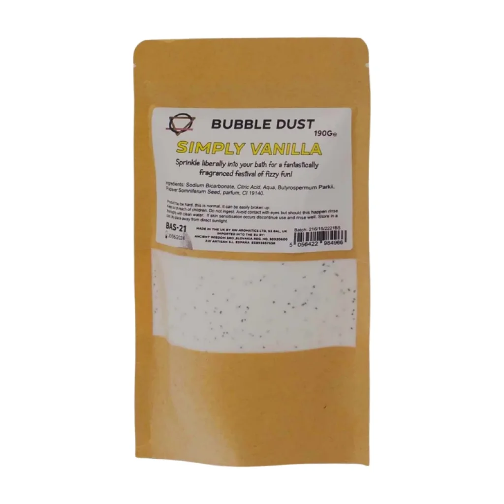 Šumivý prášek do koupele VANILKA 190 g