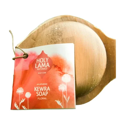 Ajurvédské mýdlo BERGAMOT & PAČULI v palmovém listu 100 g
