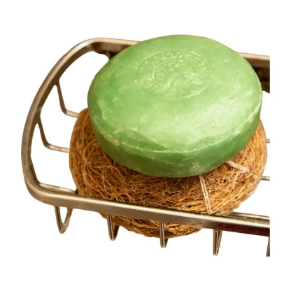 Ajurvédské mýdlo VETIVER & PRALES v palmovém listu 100 g