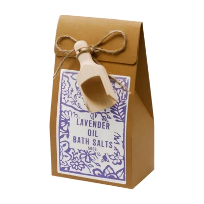Dárková aromaterapeutická sůl Agnes & Cat LEVANDULE 500 g