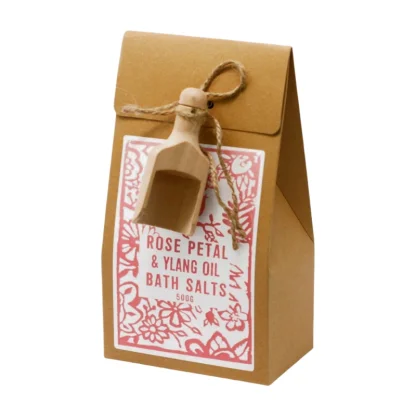 Dárková aromaterapeutická sůl Agnes & Cat YLANG RŮŽE 500 g