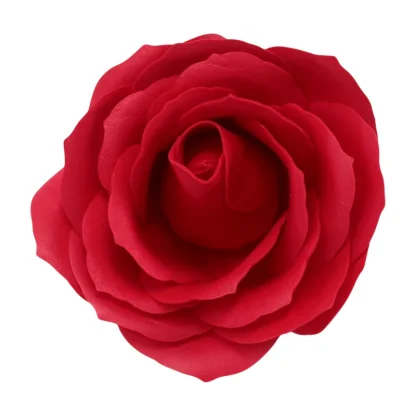 Mýdlový květ velký ČERVENÁ RŮŽE DIY 7 cm