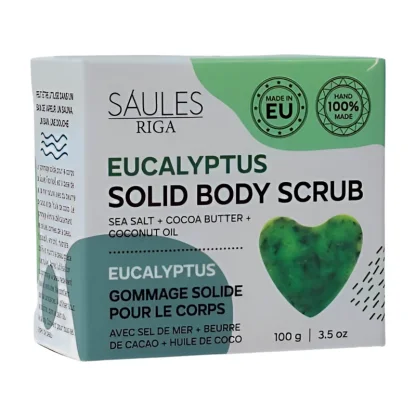 Přírodní peelingové mýdlo EUKALYPTUS 100 g