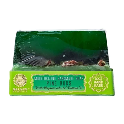 Přírodní ručně vyráběné krájené mýdlo BOROVICE 80 g