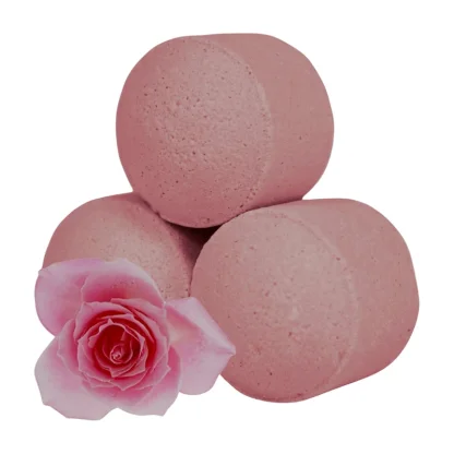 Šumivé kuličky - mini bomby do koupele RŮŽE 200 g