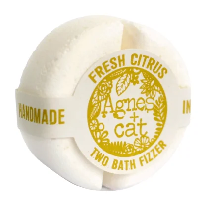 Šumivka do koupele 2v1 Cat & Agnes OSVĚŽUJÍCÍ CITRUS 210 g