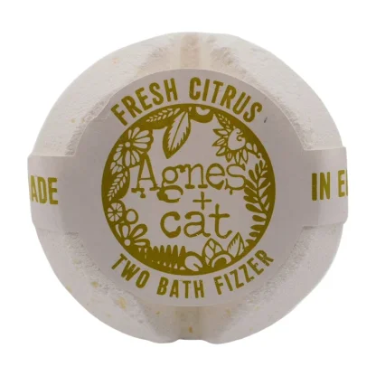 Šumivka do koupele 2v1 Cat & Agnes OSVĚŽUJÍCÍ CITRUS 210 g