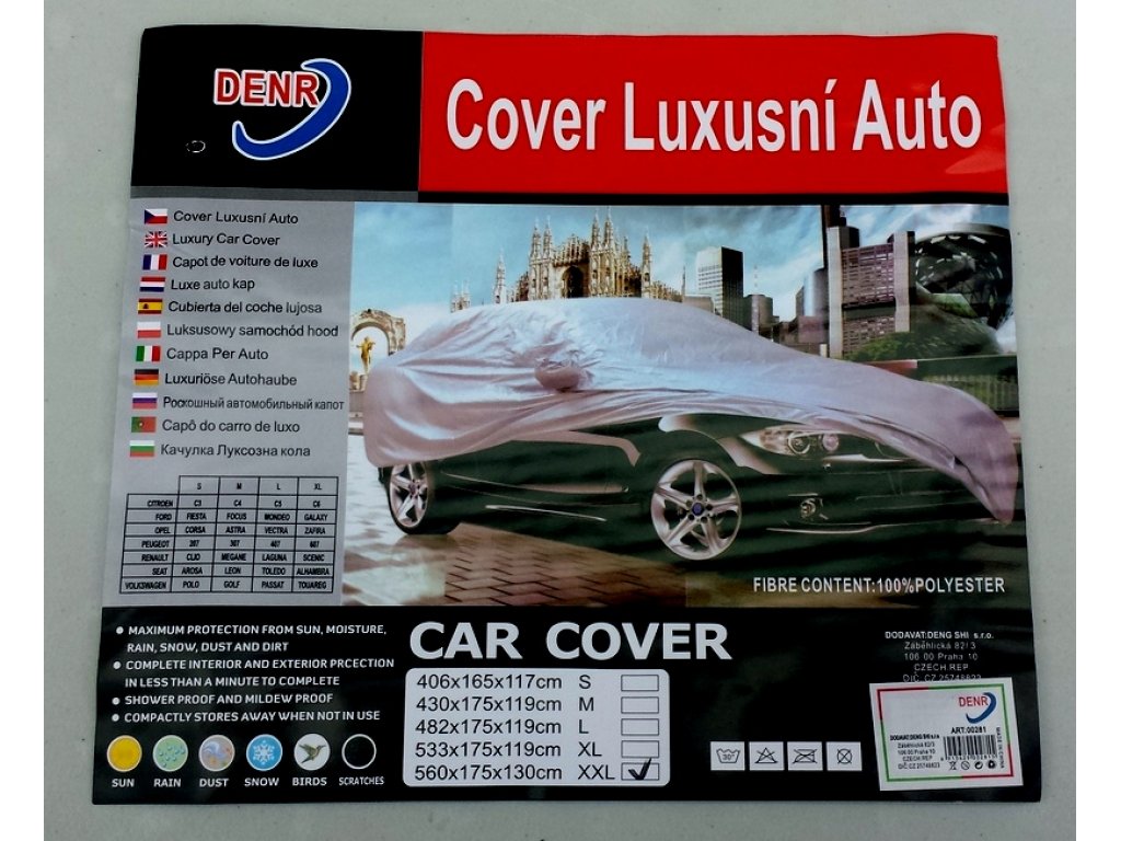 Levně Auto plachta - velikost M