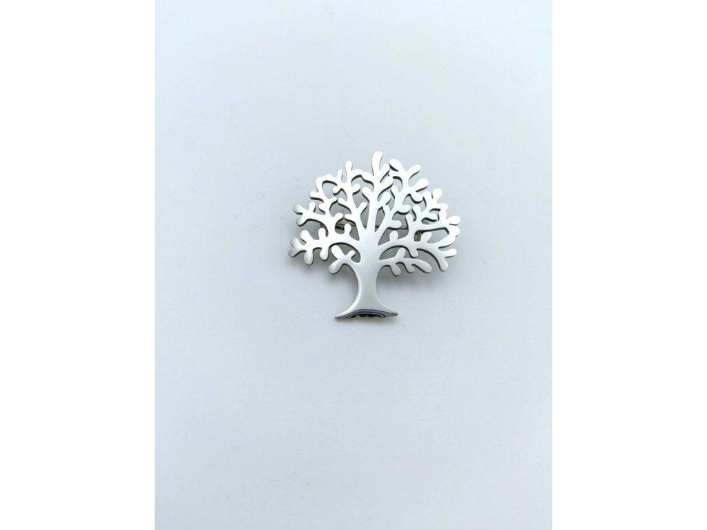 Brož Strom života stříbrná