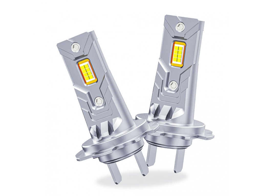 Levně D8 LED autožárovky H7 CANBUS - 2ks