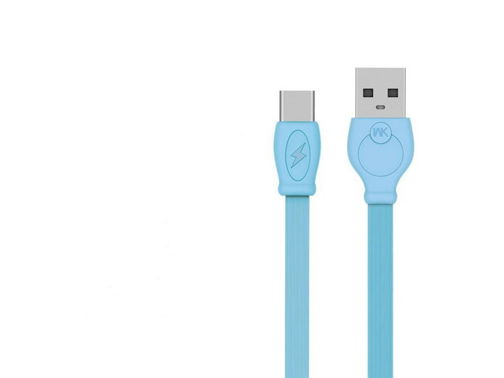 Datový kabel pro iPhone 1m WK Design WDC-023 Modrý