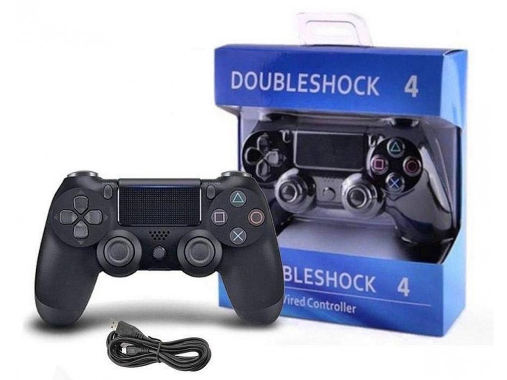 Doubleshock 4 ovladač na PS4 kabelový 
