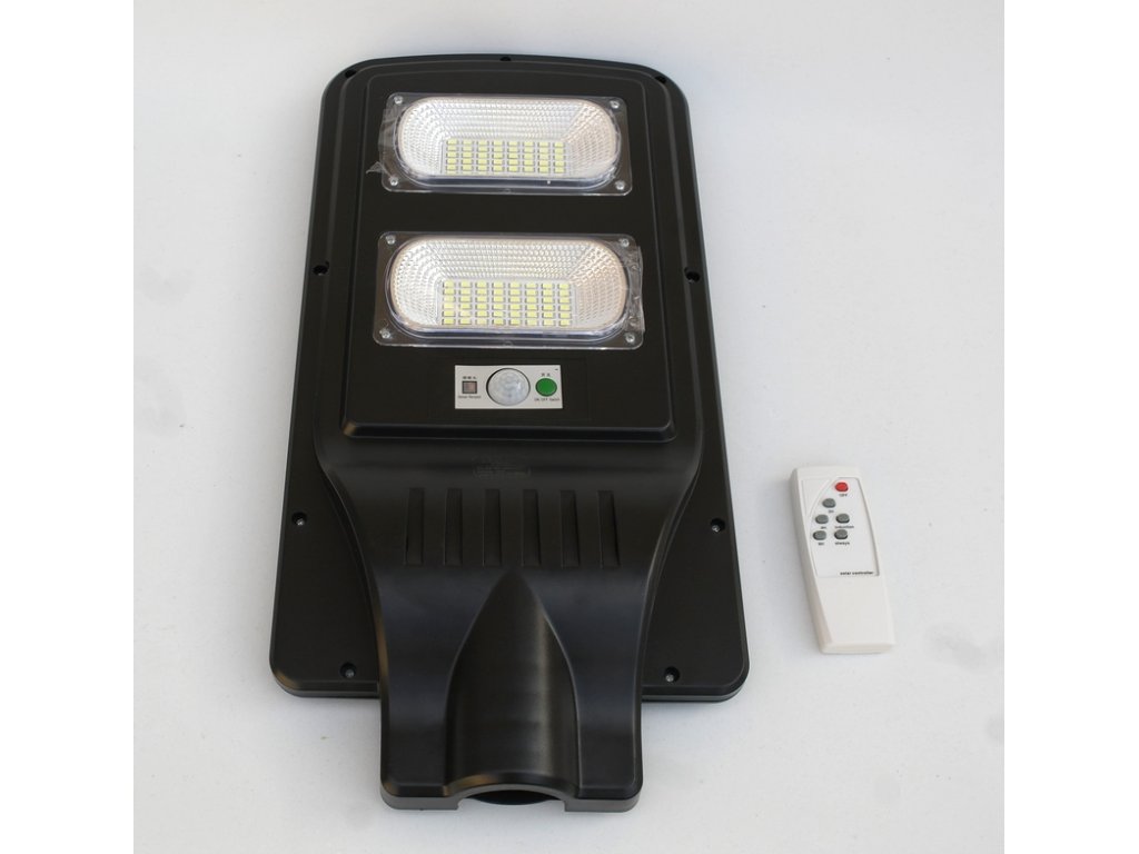 Levně FOYU FO-5960 LED Solární lampa s čidlem a dálkovým ovladačem 60W