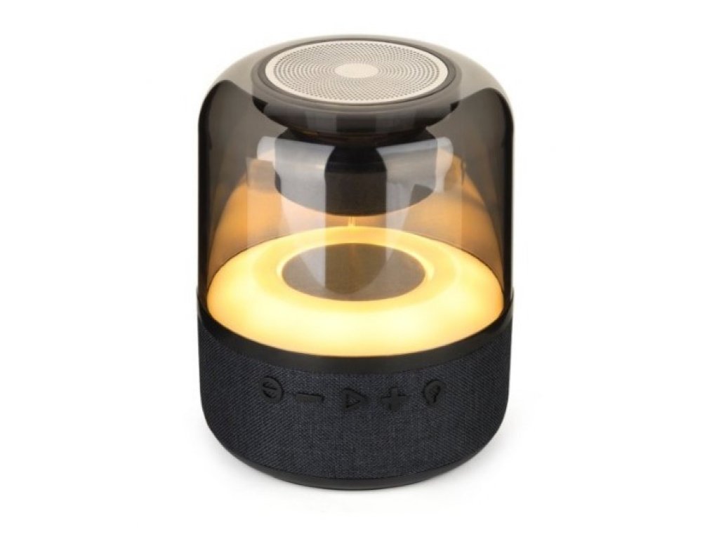 Levně FOYU Přenosný bluetooth reproduktor s LED podsvícením 20W RE-20