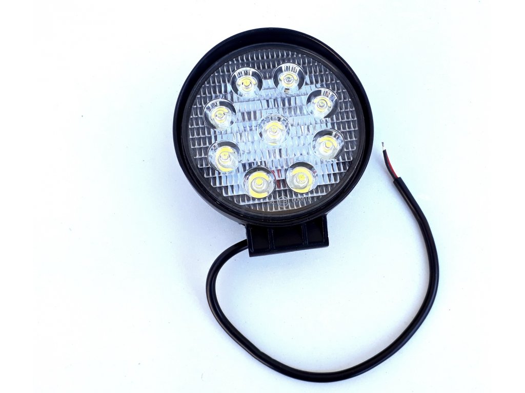 Levně LED Pracovní světlo ROLINGER 27W 9 x LED 3W kulaté