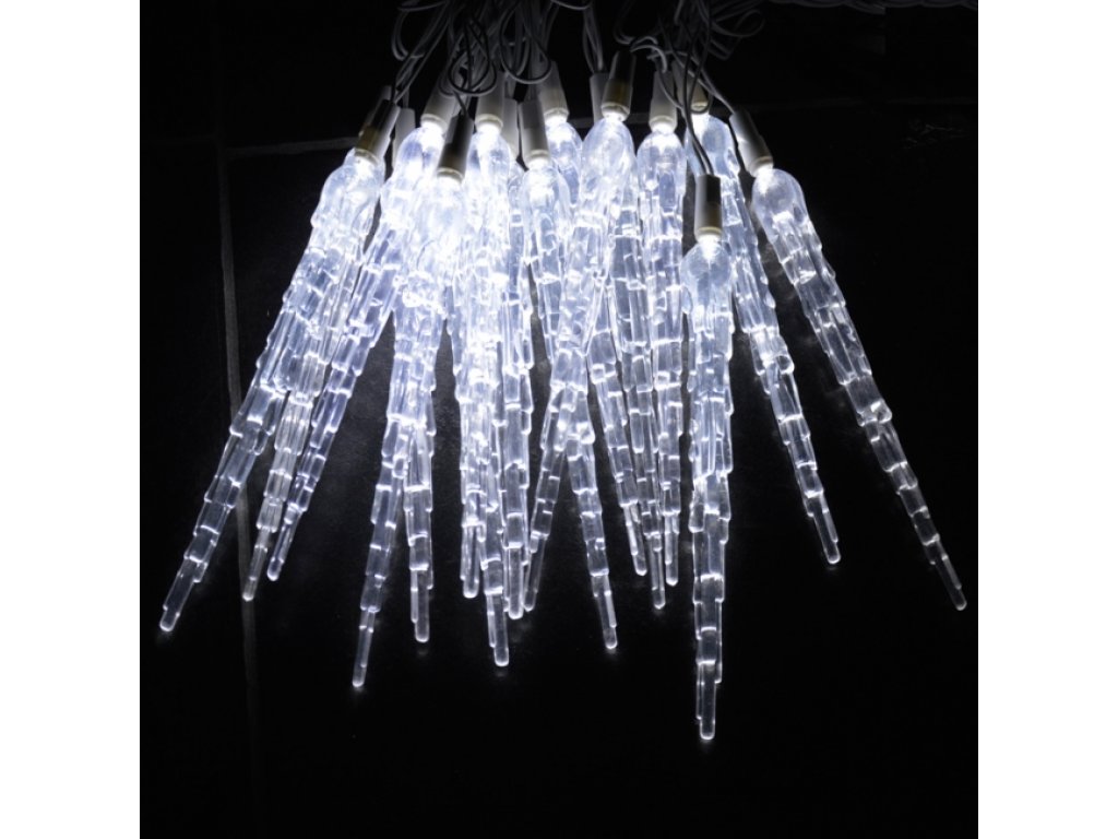 LED světelné rampouchy 23cm