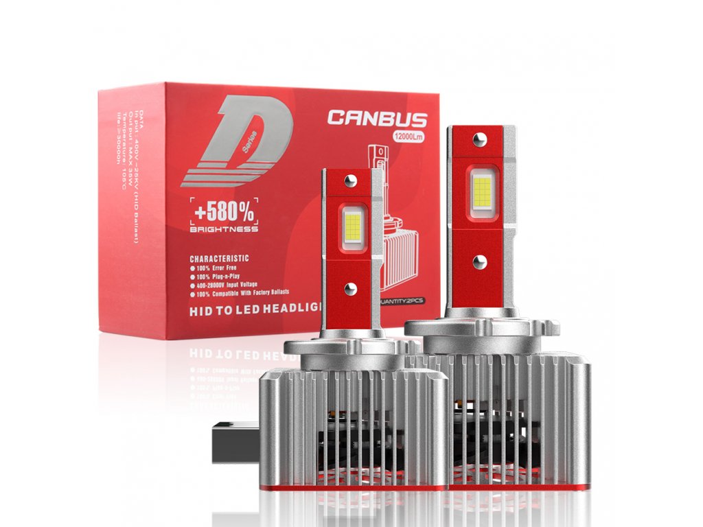 LED žárovky D1S pro auta MW30 Headlight CANBUS - 2ks
