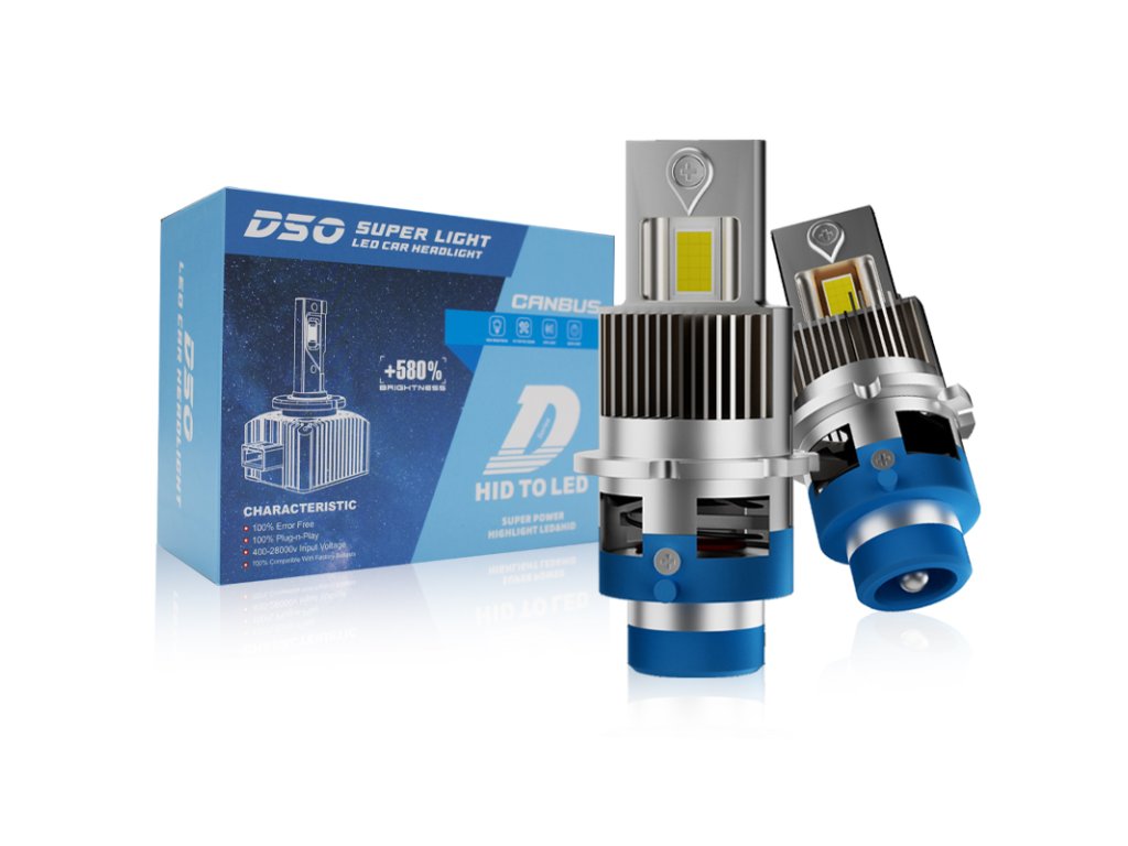 LED žárovky D4S pro auta Headlight CANBUS - 2ks