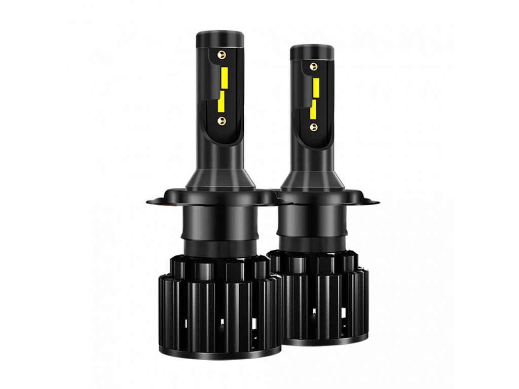 LED žárovky H4 pro auta S8 Headlight + 300% jas - 2ks