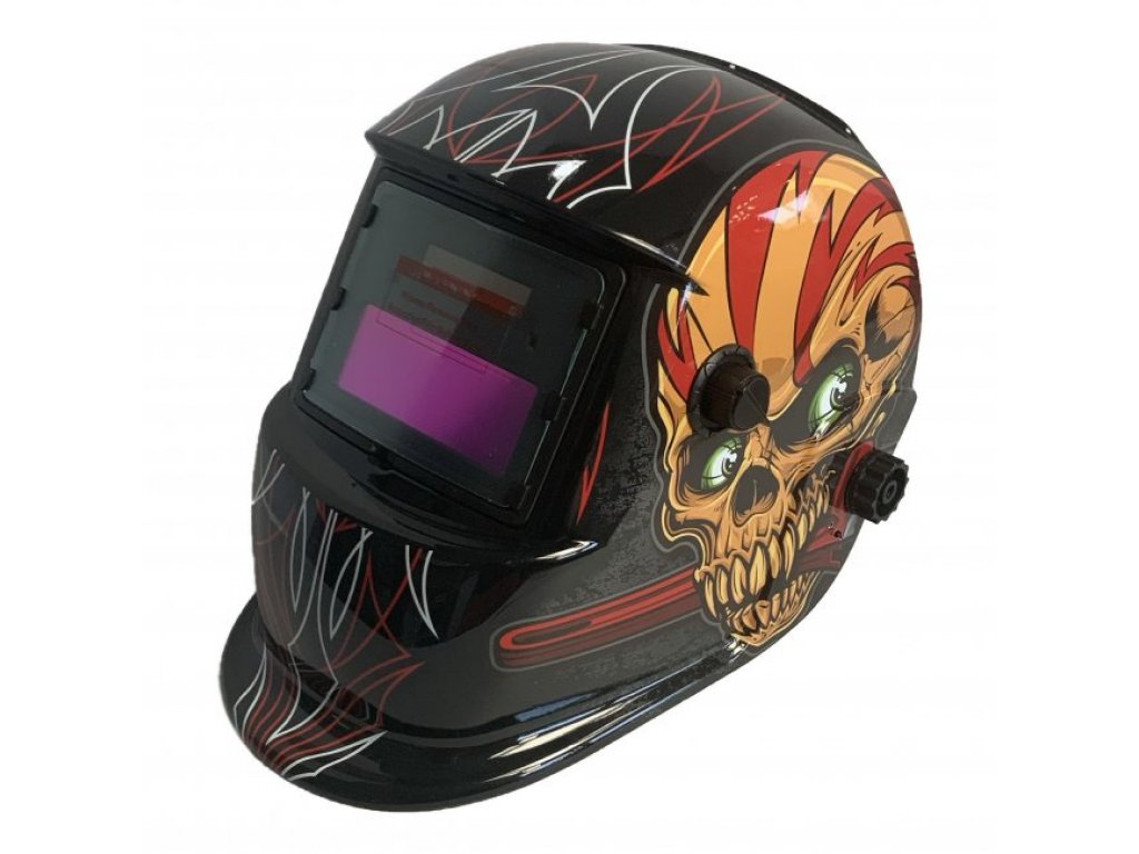 Levně MAX Kukla svářecí samostmívací Skull LEB-350