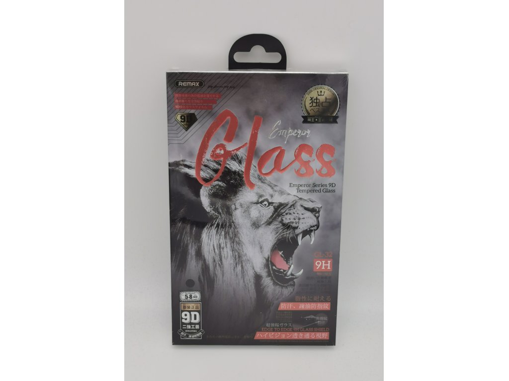 Levně Ochranné tvrzené sklo REMAX Emperor Series 9D GL-32 pro iPhone X 5.8