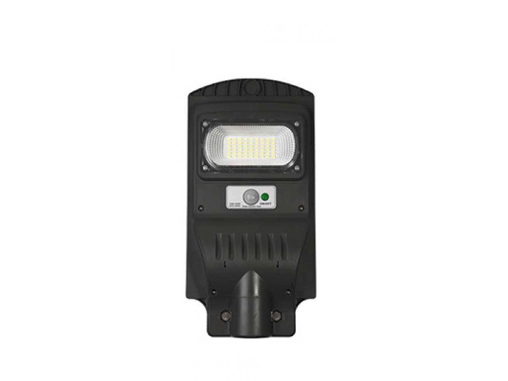 Levně Solární pouliční lampa s detektorem pohybu a dálkovým ovládáním 50W