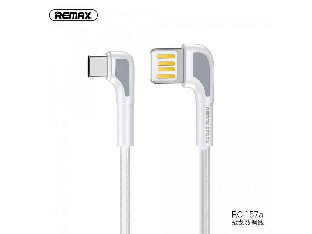 Levně USB-C datový kabel 3A Remax RC-157a Černý