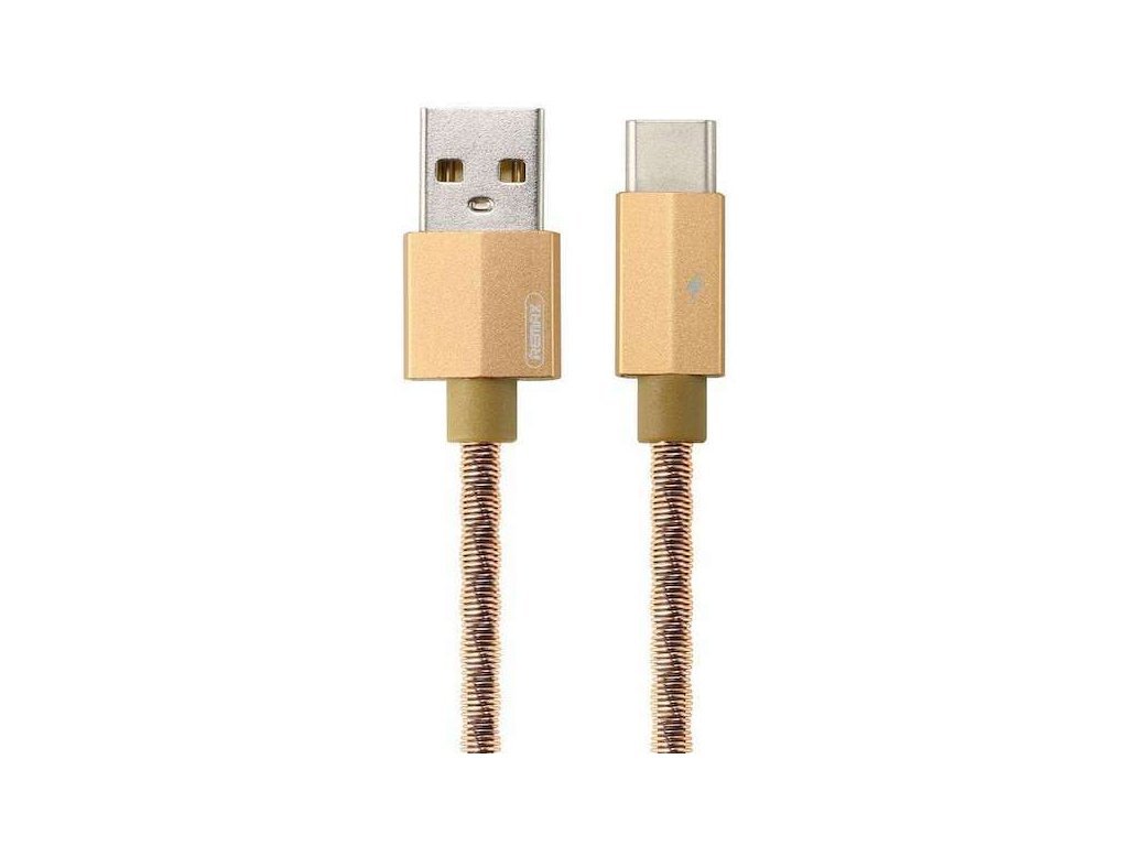 Levně USB-C datový kabel Remax RC-110a Zlatý