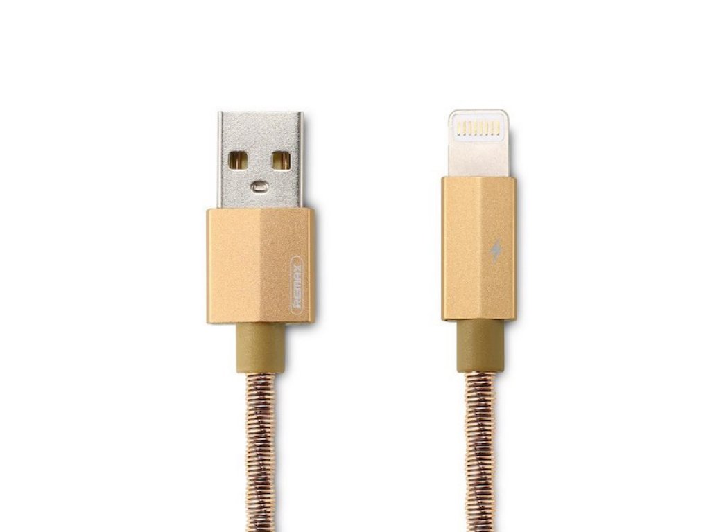 USB datový kabel Lightning Remax RC-110i Zlatý