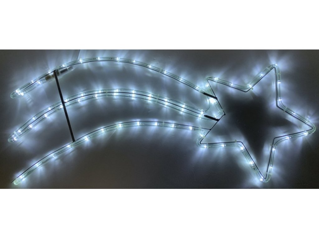 Vánoční LED dekorace - Kometa (70 cm)