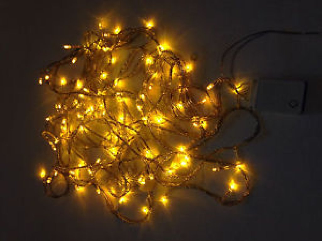 Vánoční světelný řetěz 100 LED
