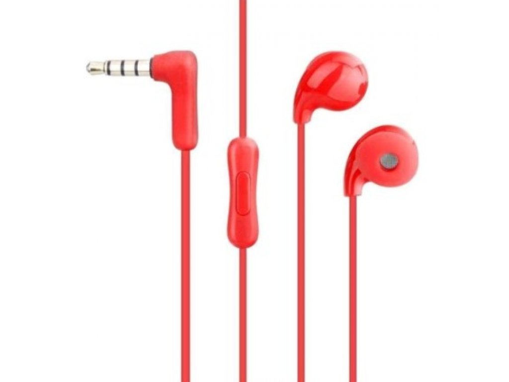 Levně WK design Sluchátka do uší Wi200 červené