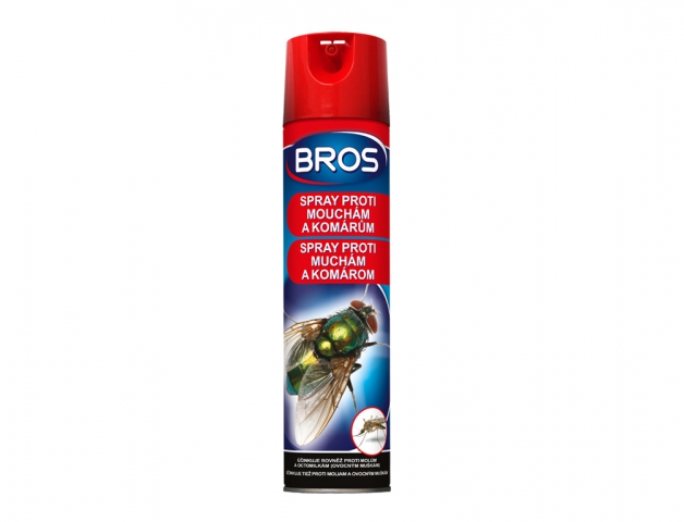 BROS Spray na mouchy a komáry 400 ml