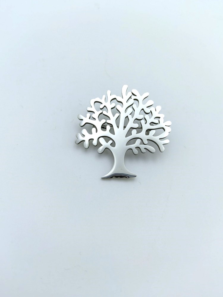 Brož Strom života stříbrná