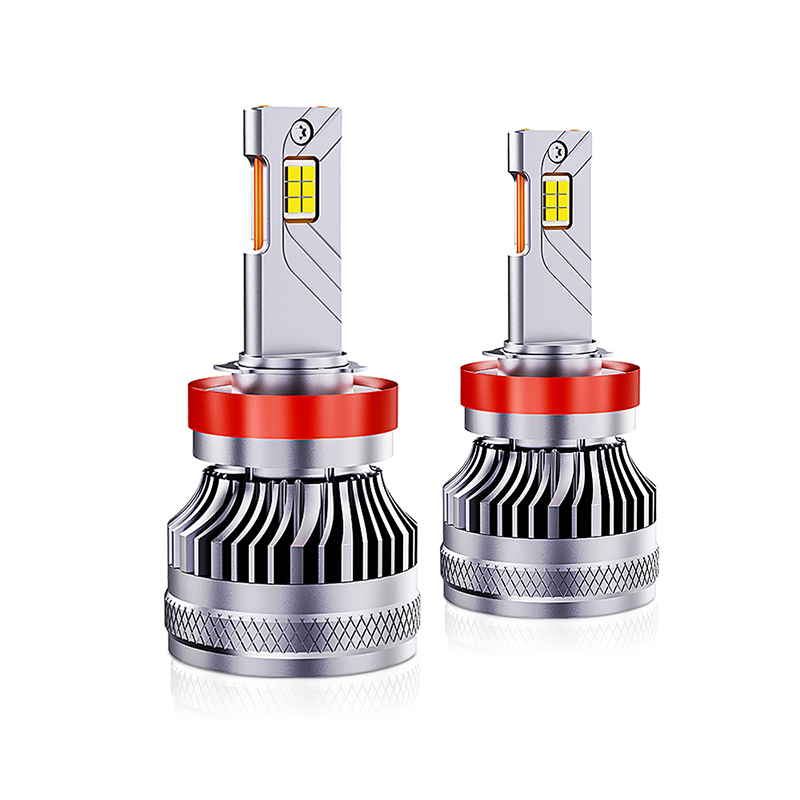 S12 LED žárovky H4 pro auta přední světlomety + 500% jas CANBUS - 2ks