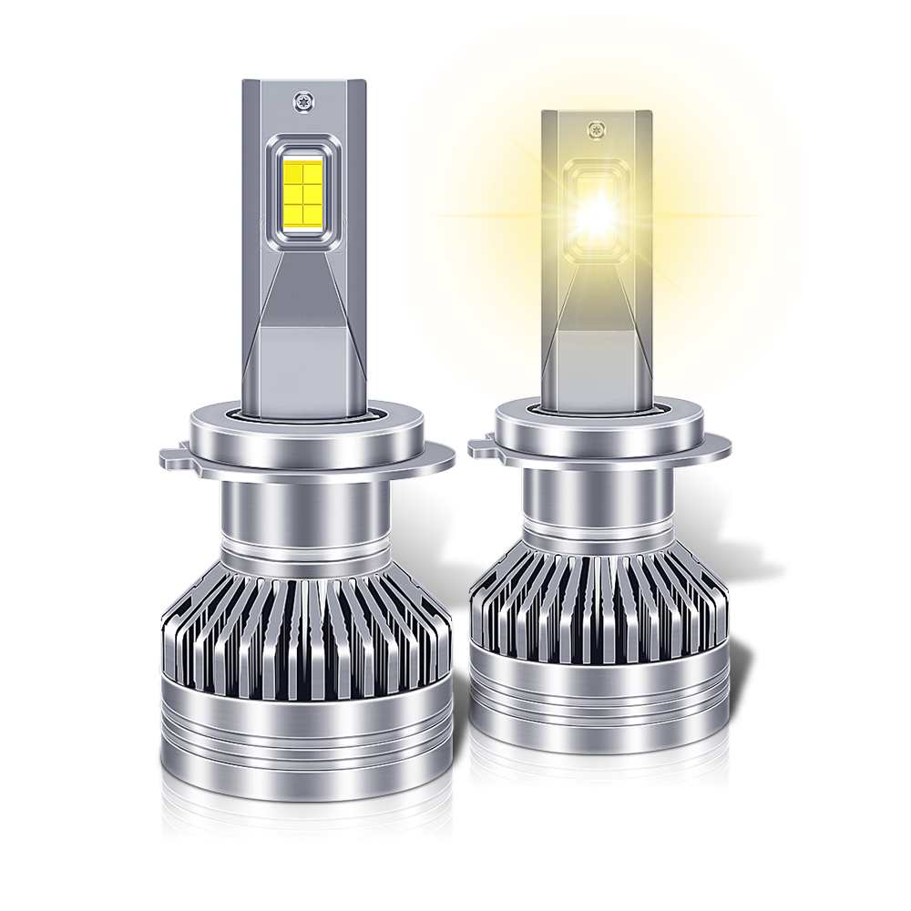 C9 LED žárovky H4 pro nákladní auta, přední světlomety + 300% jas CANBUS - 2ks