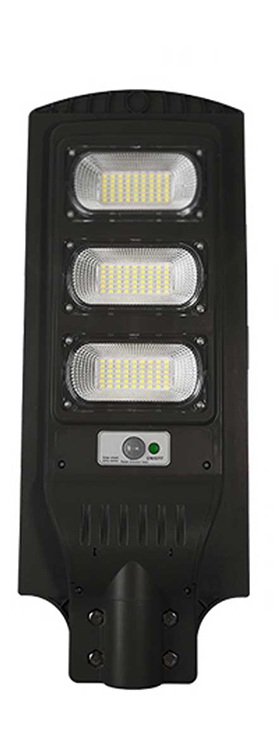 Solární pouliční lampa s detektorem pohybu a dálkovým ovládáním 150W