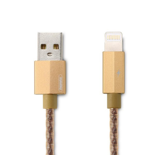 Levně USB datový kabel Lightning Remax RC-110i Zlatý