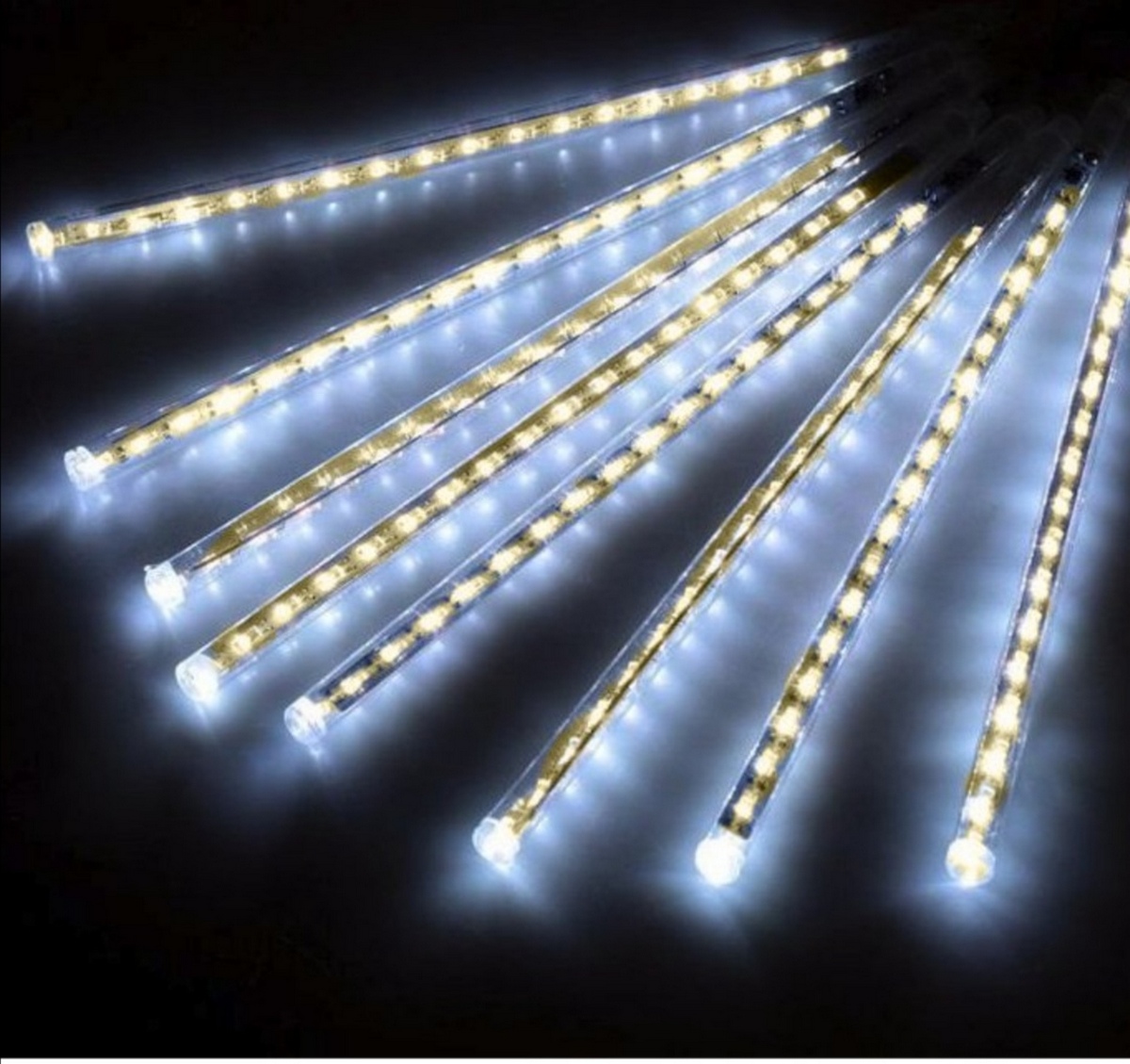 Vánoční LED osvětlení rampouchy vnitřní, 30 cm Barva: Teplá bíla