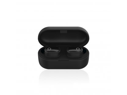 Bezdrátová sluchátka s nabíjecí krabičkou WK Design TWS-V20 Černá