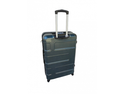 Cestovní kufry sada 3ks karbon, zelená