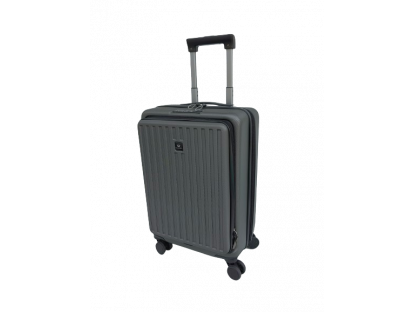 Cestovní palubní kufr, šedý