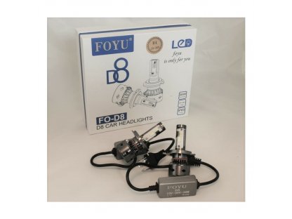 FOYU LED autožárovka FOD8 headligts H4 CANBUS 10-30V 36W